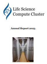 Title page of the annual report 2023